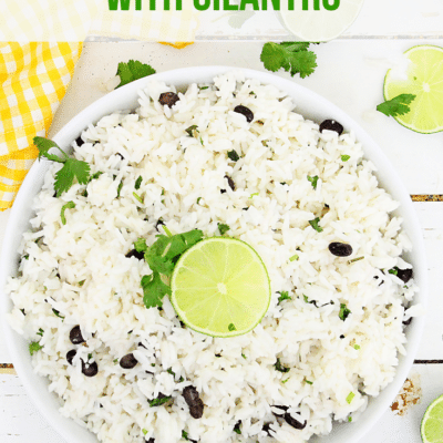 Instant Pot Lime Rice with Cilantro recipe
