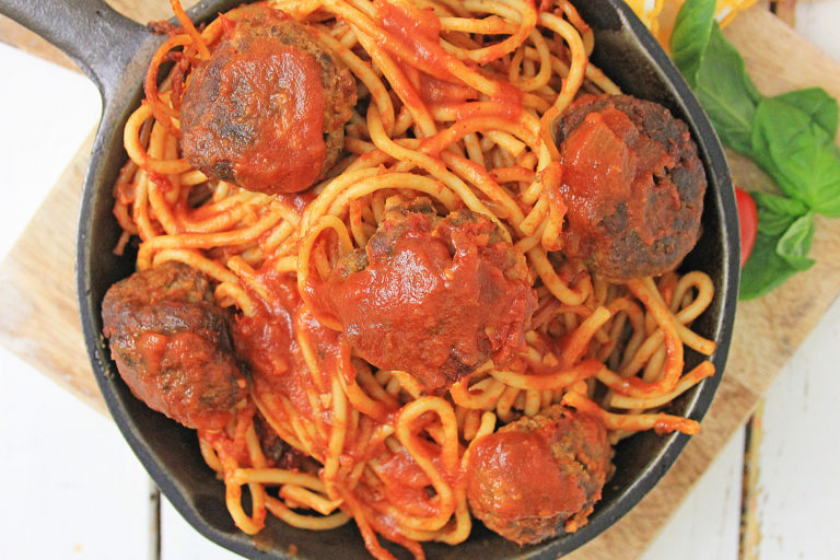 Pressure Cooker Spaghetti and Meatballs My Heavenly Recipes