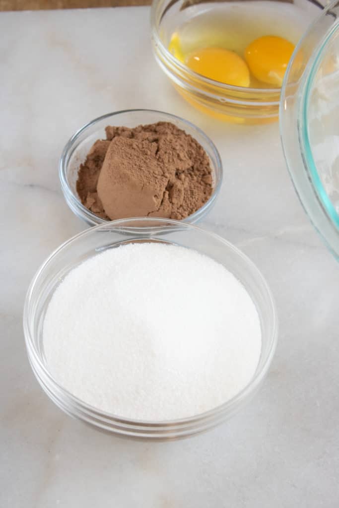 ingredients for  S'mores Brownies