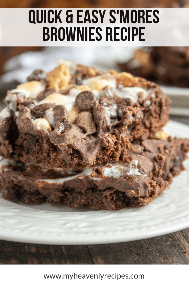Quick & Easy S’mores Brownies Recipe