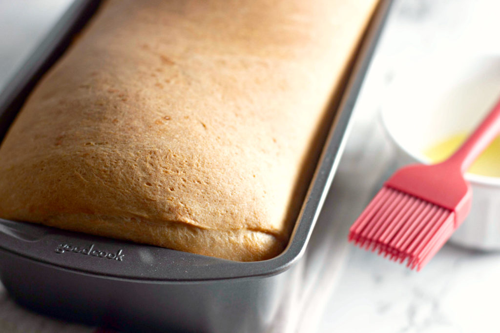 baked cinnamon swirl bread dough