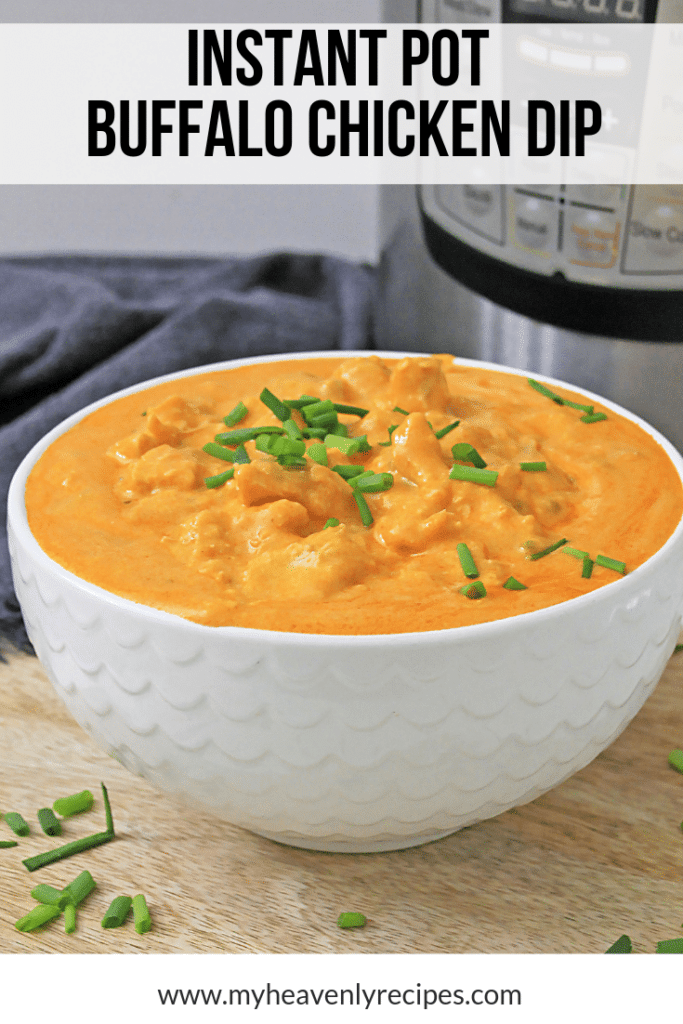 Instant Pot Buffalo Chicken Dip