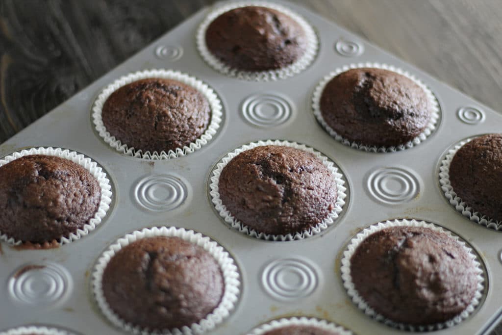 baked cupcakes