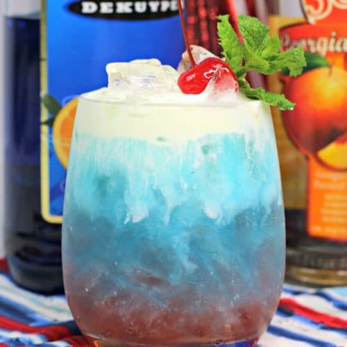 Captain America Cocktail - My Heavenly Recipes