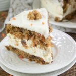 Carrot Cake with a Cheesecake Layer