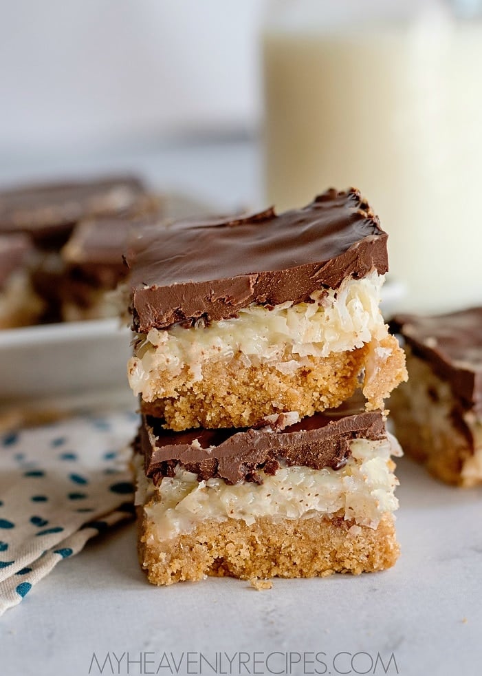 Homemade Mounds Bars