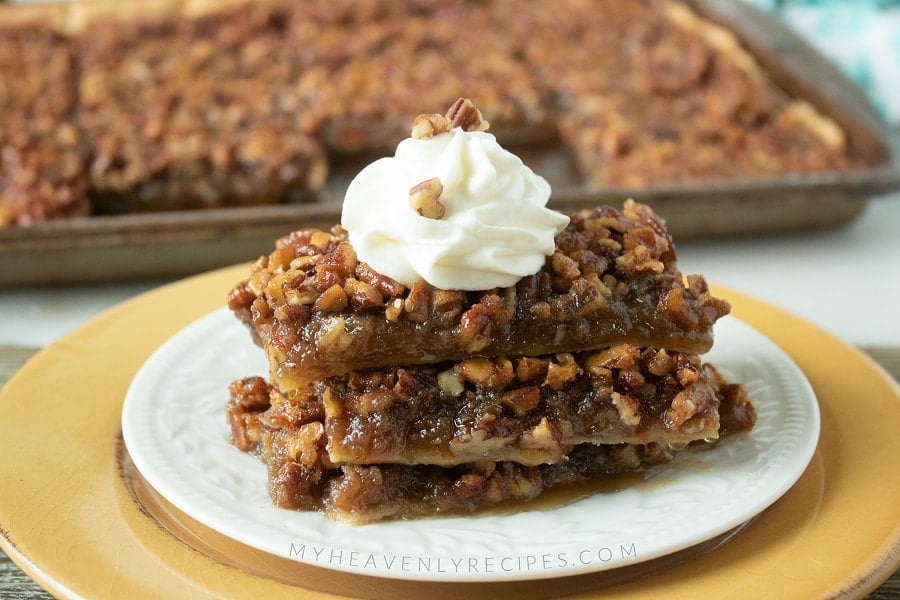 Sheet Pan Pecan Pie