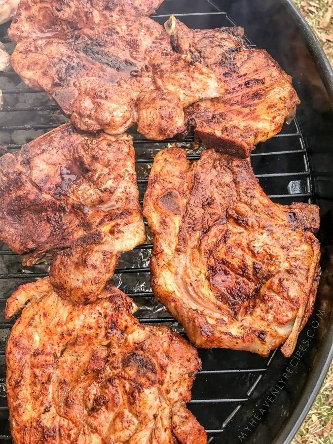 Smoky Grilled Pork Chops