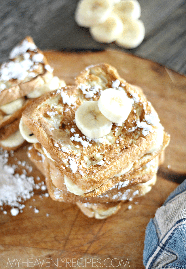 Banana Stuffed French Toast