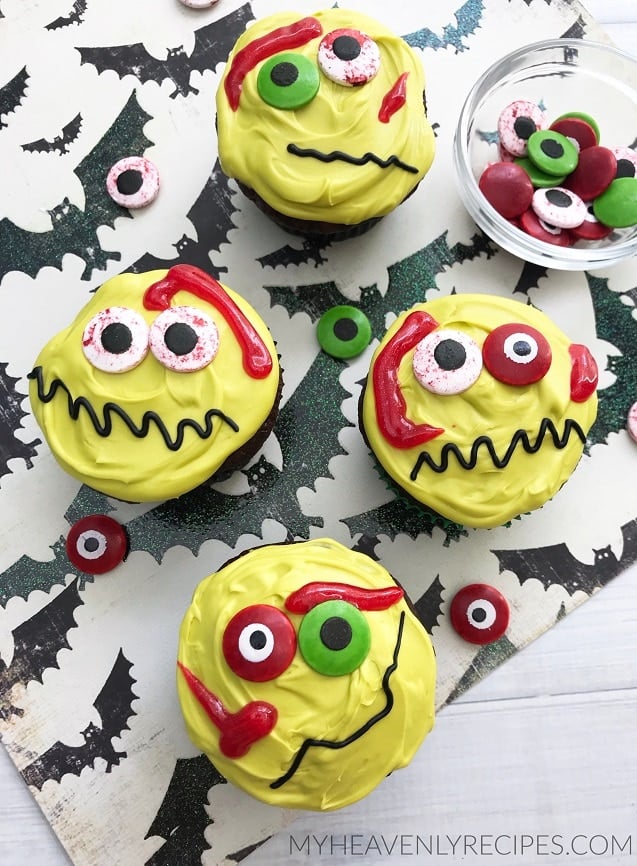 Zombie Cupcakes