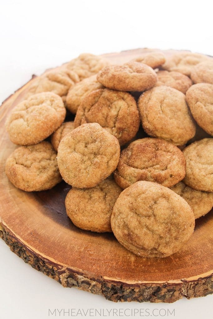 Apple Butter Snickerdoodles My Heavenly Recipes 