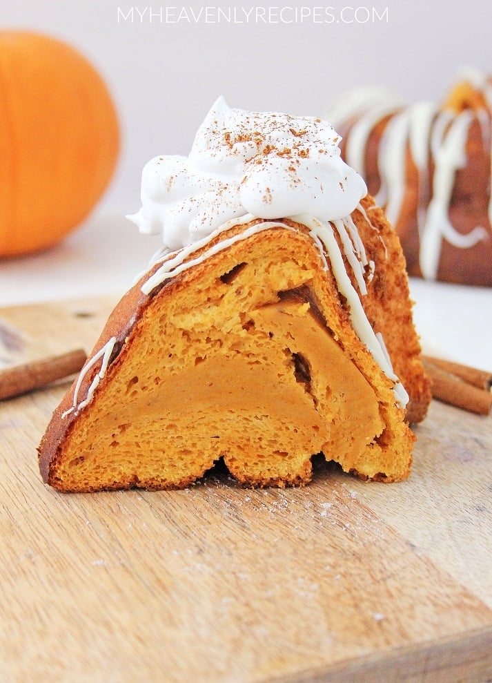 Pumpkin Angel Food Cake