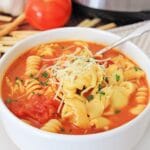 Instant Pot Chicken Parmesan Soup