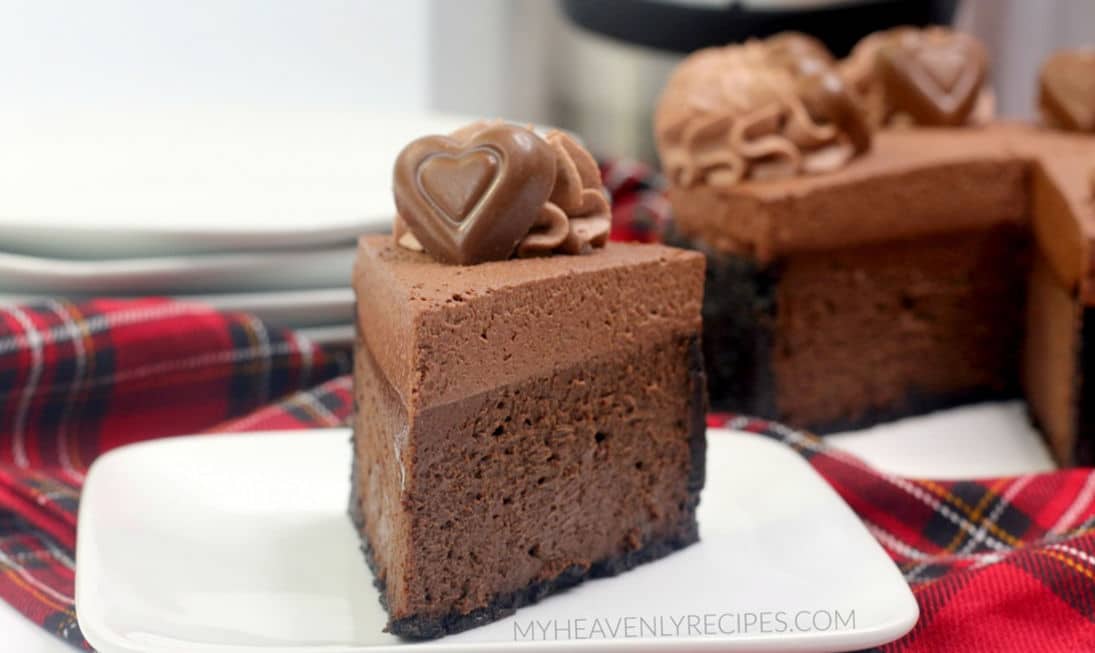 Triple Layer Chocolate Cheesecake (Instant Pot)