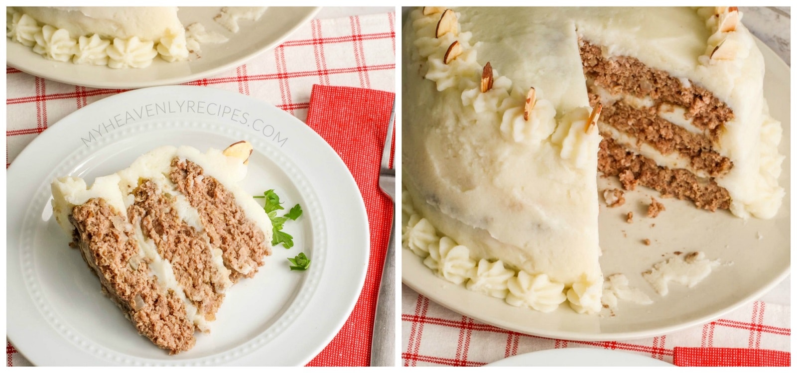 Prank your kids on april fools day with this meatloaf cake