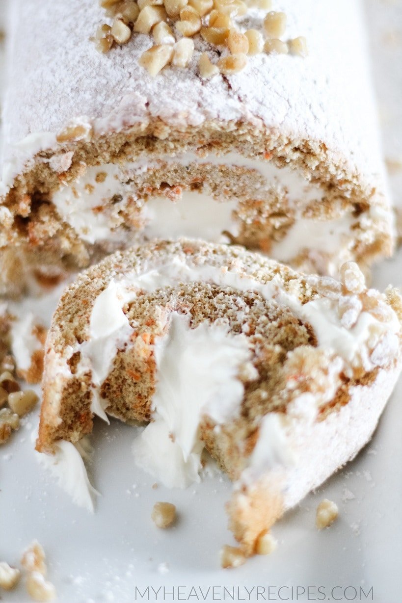 Carrot Cake Roll Recipe