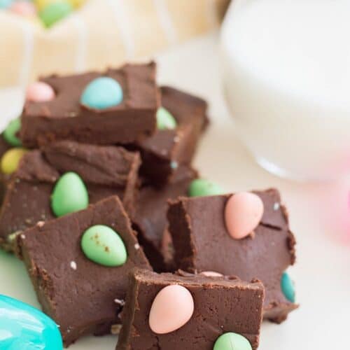 Easter Egg Fudge My Heavenly Recipes