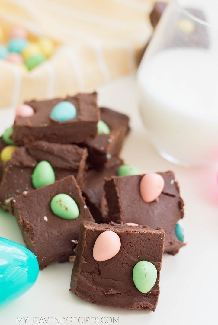 Easter Egg Fudge