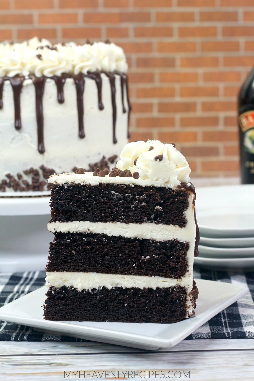 Baileys Irish Cream Layered Cake