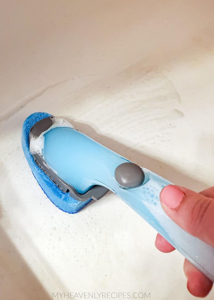 DIY Shower Scrubbing Wand