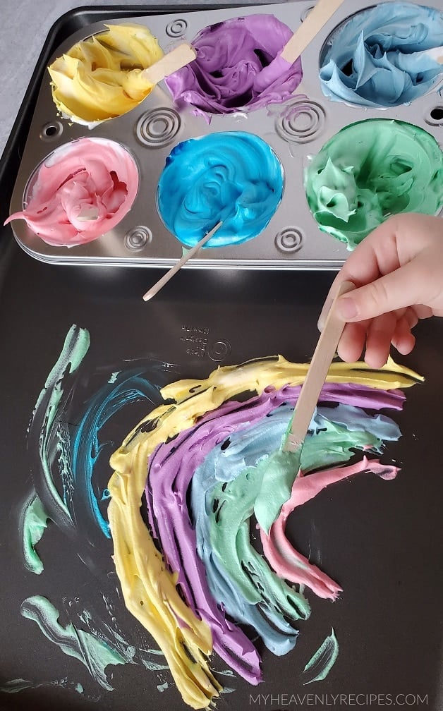 Edible Sugar Finger Paint