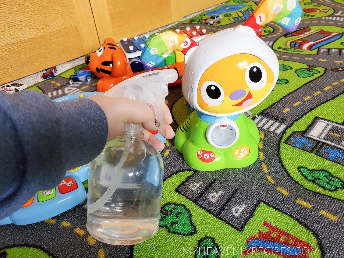 How to Clean and Disinfect Toys Naturally