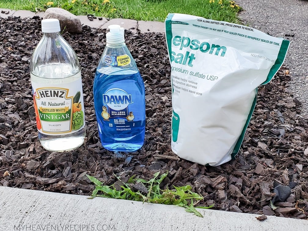 3 Ingredient Weed Killer Great For Sidewalk Cracks