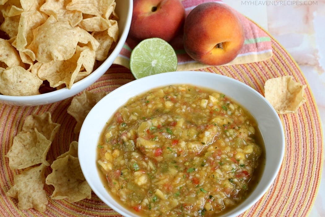 How to Make Homemade Peach Salsa