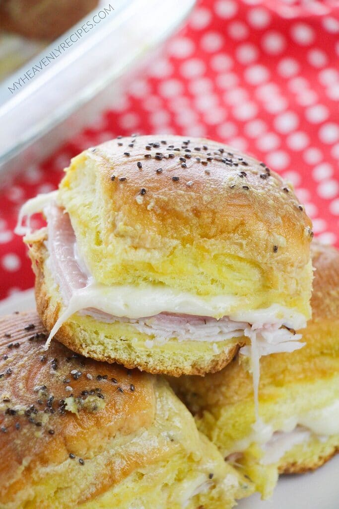 Best Baked Funeral Sandwiches (Ham and Cheese Sliders) • The Fresh