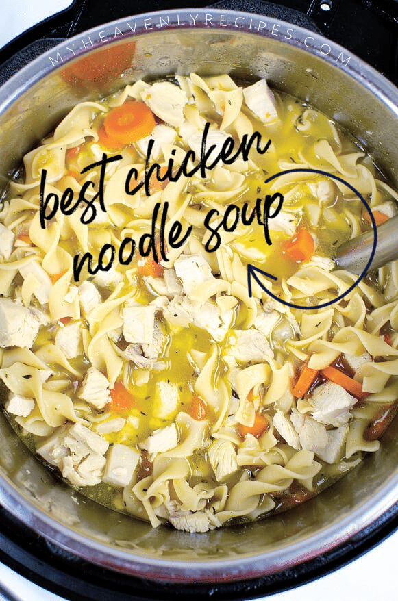 Best chicken noodle soup instant online pot