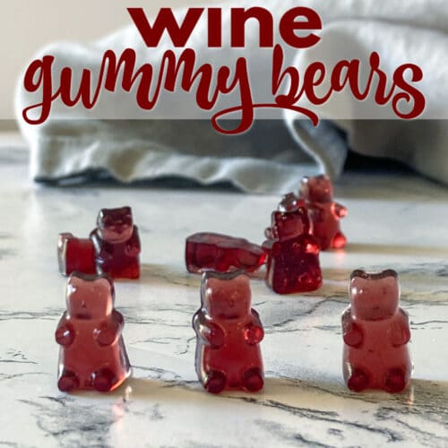 How to Make Wine Gummy Bears - My Heavenly Recipes