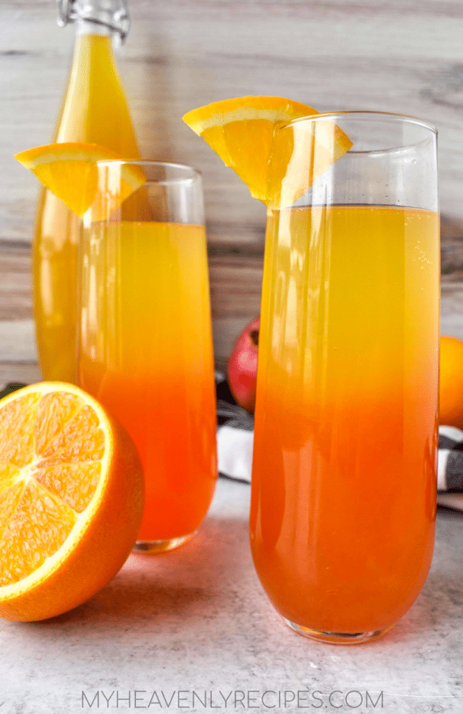 Peachy Mimosas Recipe 