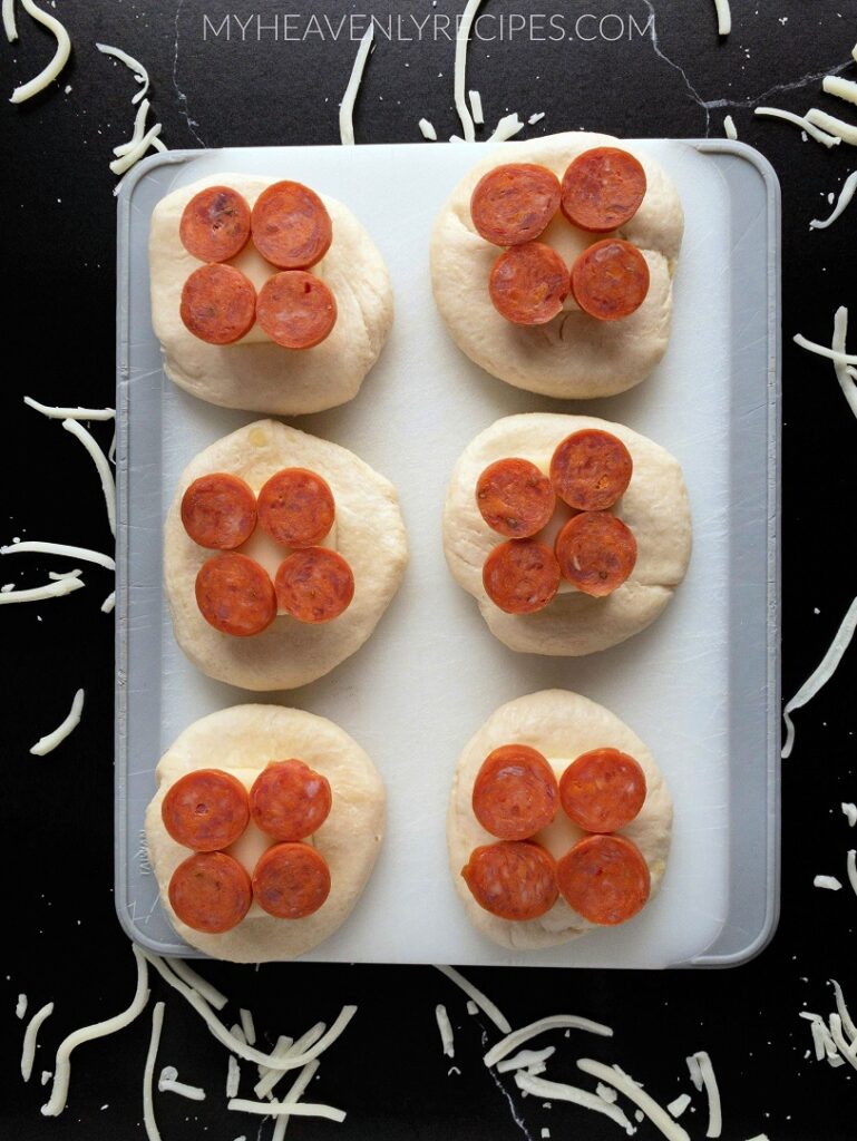 Pizza Biscuit Bombs - My Heavenly Recipes