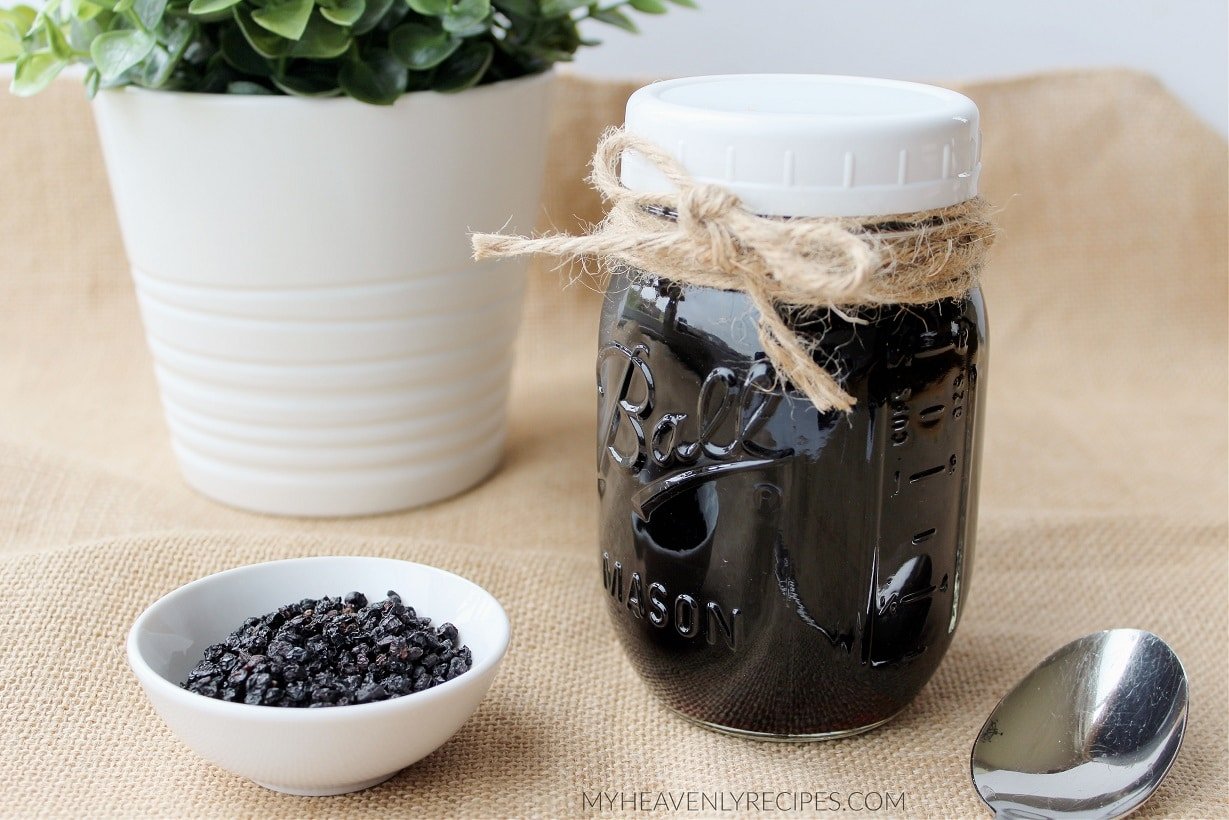 Homemade Elderberry Syrup Recipe (Crockpot)