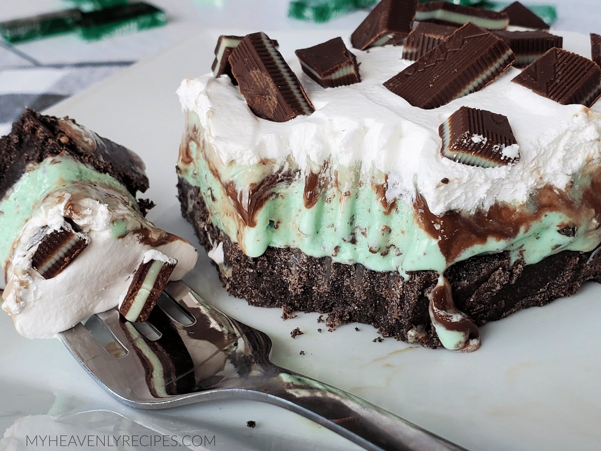 Frozen Mint Chip Dessert