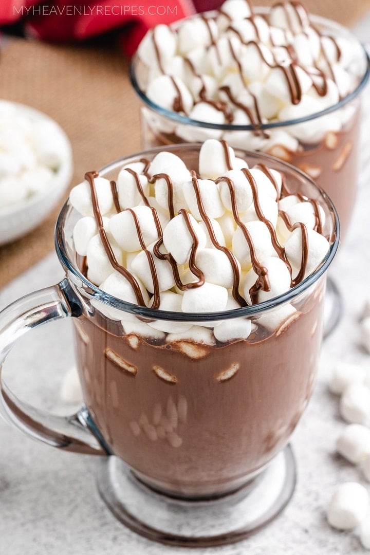 Nutella Hot Chocolate Recipe - My Heavenly Recipes