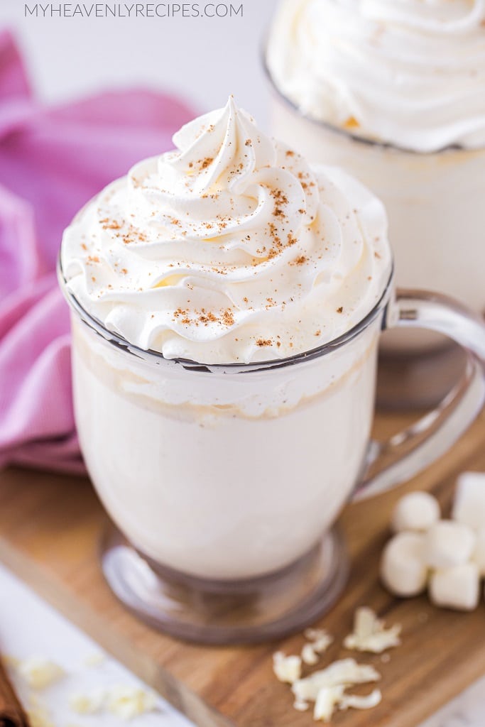 White Hot Chocolate Recipe My Heavenly Recipes