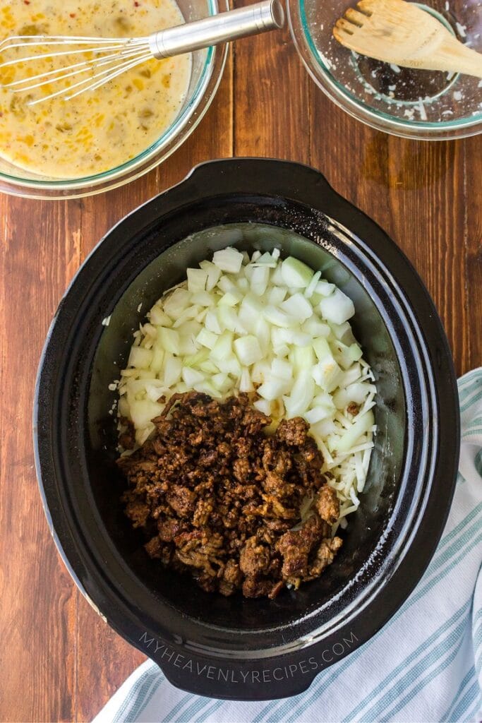 Slow Cooker Sausage Breakfast Casserole Recipe