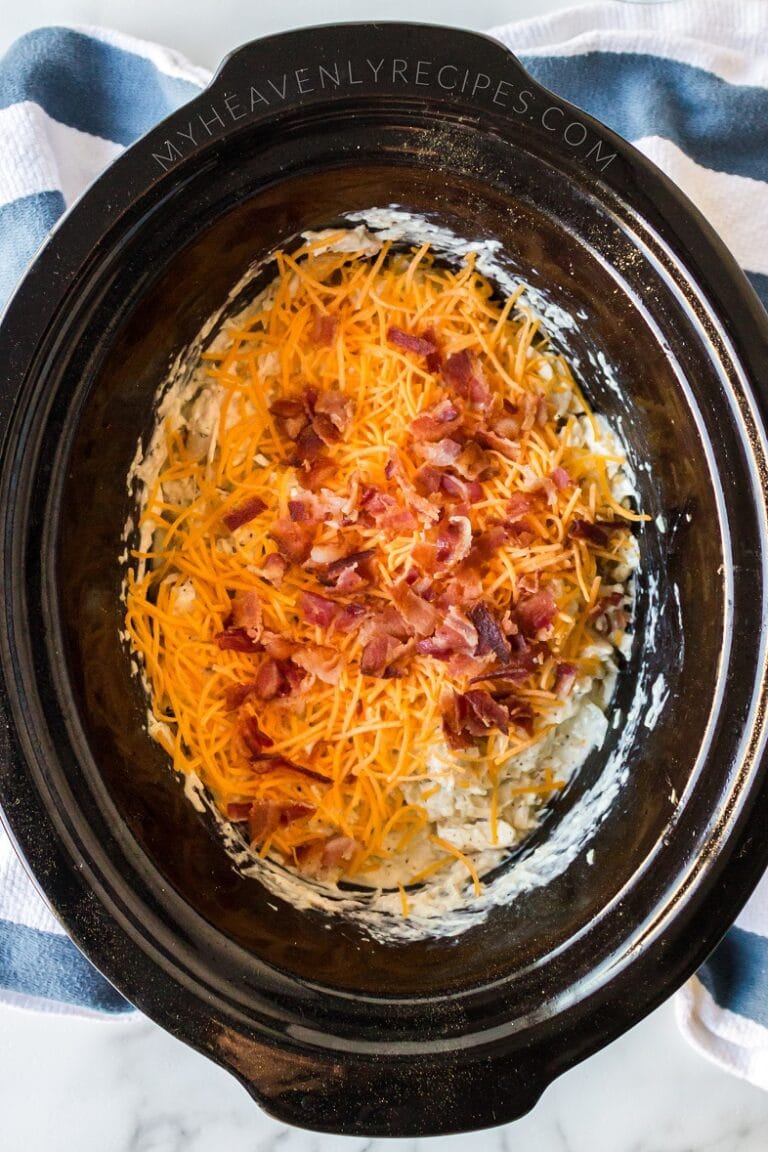 Crockpot Crack Chicken Recipe My Heavenly Recipes