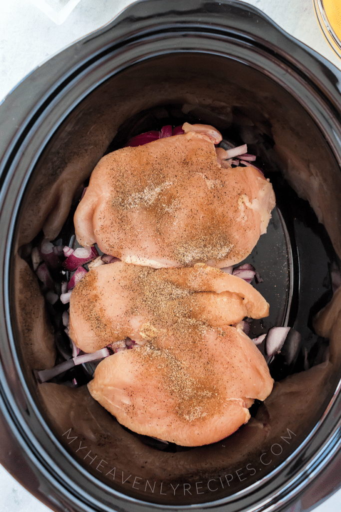 Crockpot Chicken and Dumplings with Grands Biscuits - My Heavenly Recipes