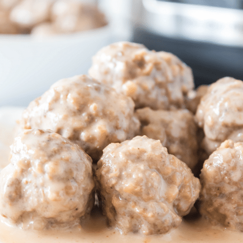 Crockpot Swedish Meatballs My Heavenly Recipes