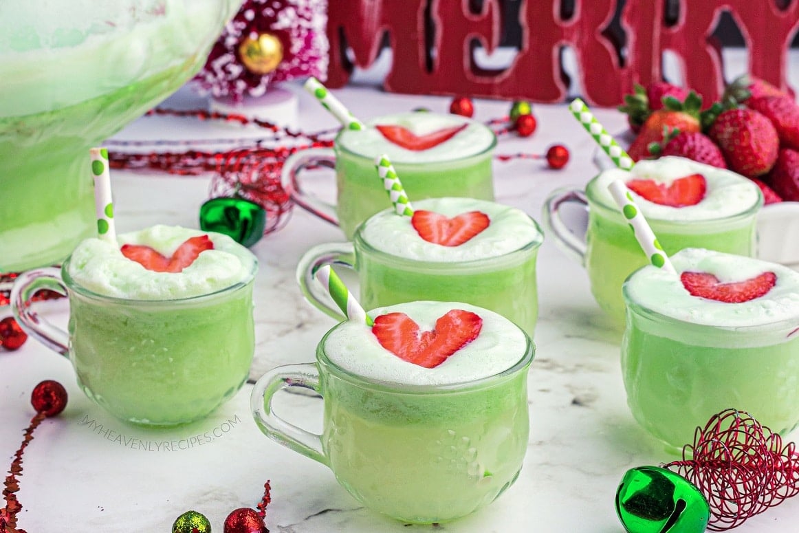 Crockpot Christmas Punch Recipe - My Heavenly Recipes