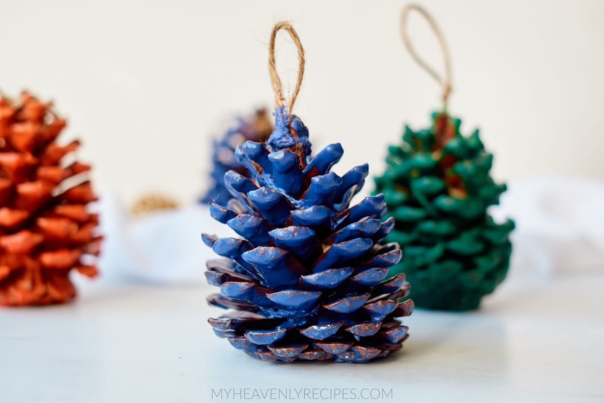 How to Make Pinecone Fire Starters - My Heavenly Recipes