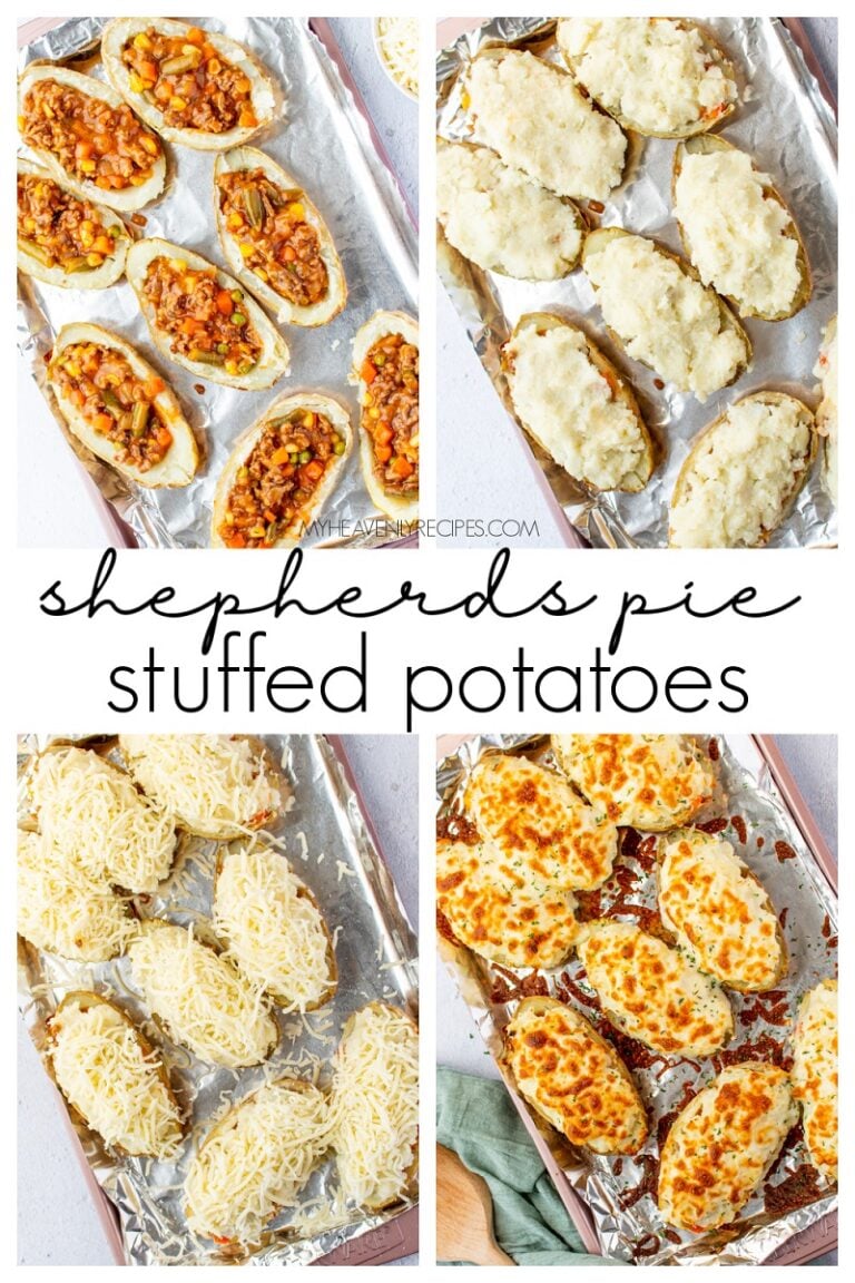 Shepherd's Pie Stuffed Potatoes My Heavenly Recipes