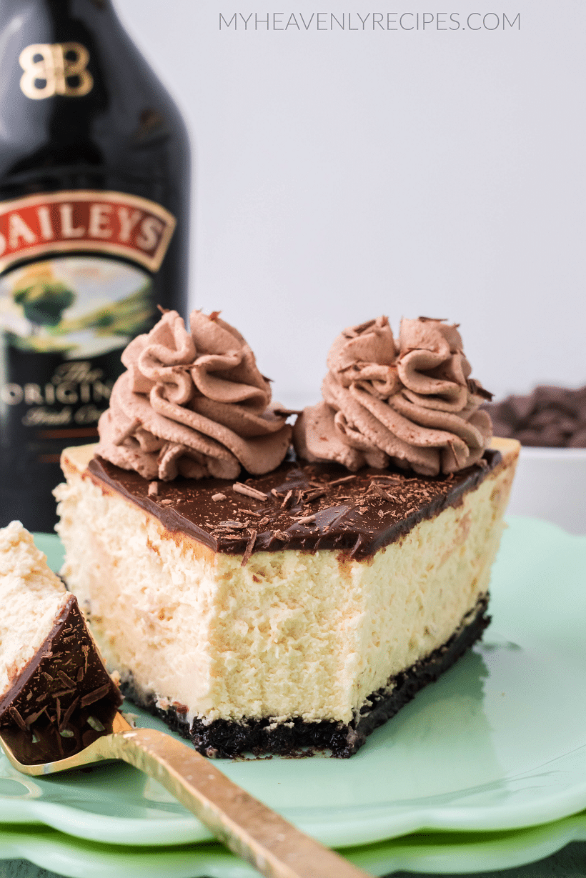 Baileys Cheesecake Recipe - My Heavenly Recipes