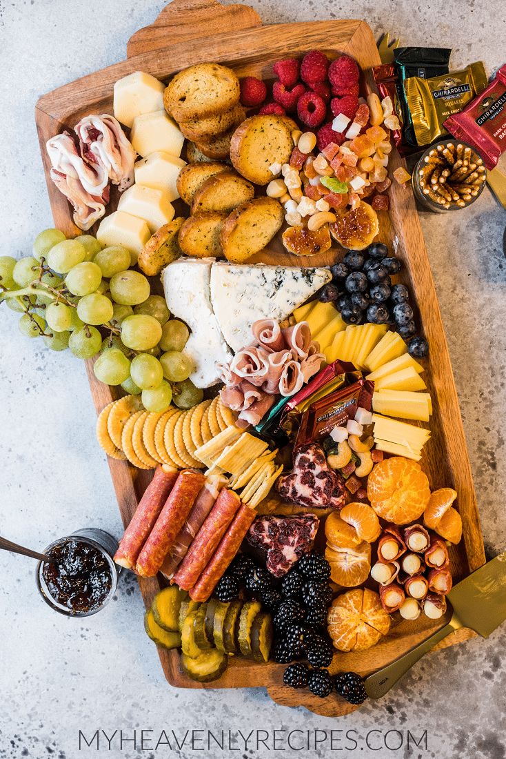 How to Make a Charcuterie Board - My Heavenly Recipes