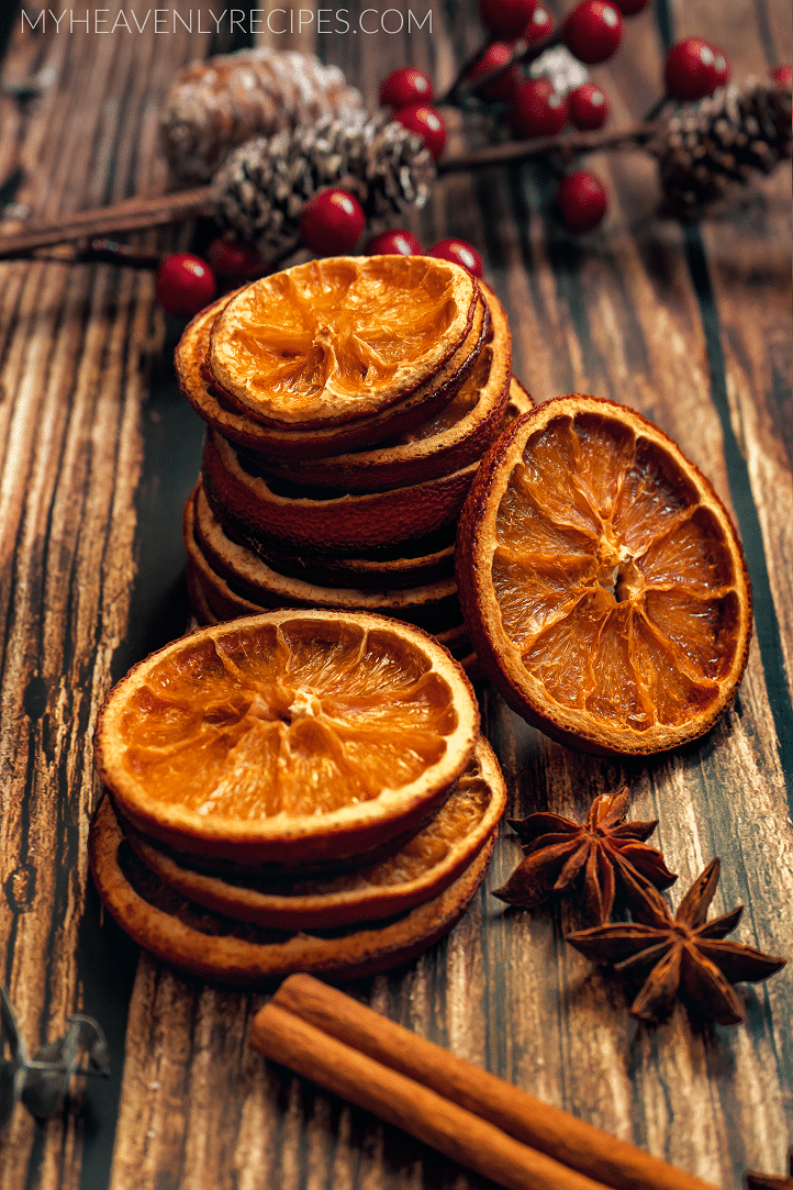 How to dry orange slices
