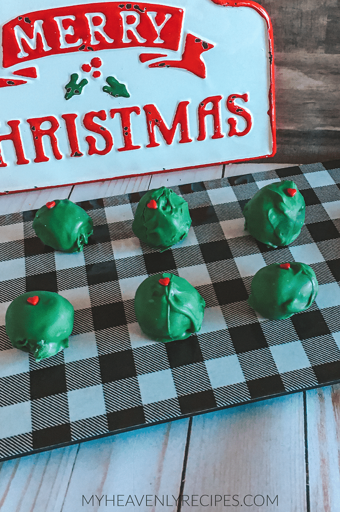 Grinch Chocolate Truffles