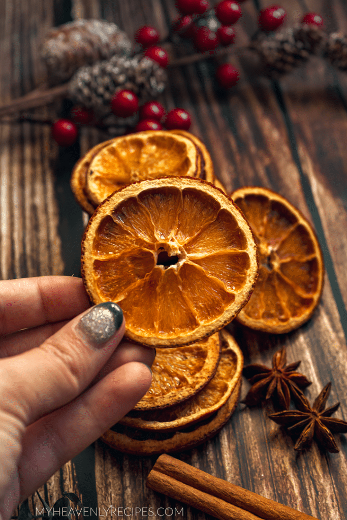 How to Make Dried Orange Slices - My Heavenly Recipes