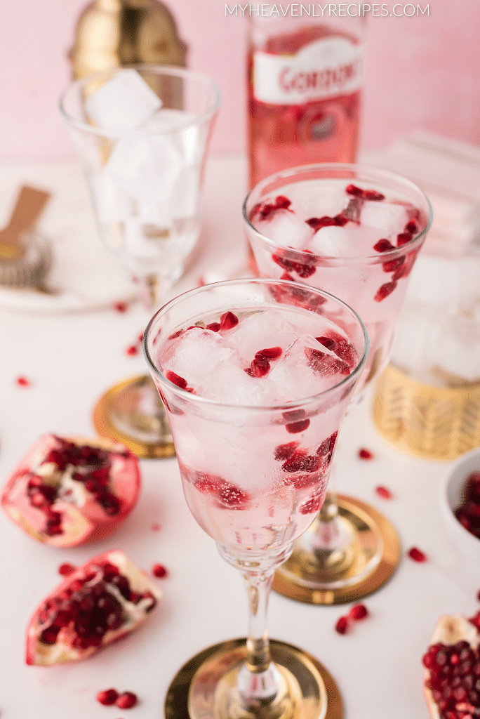 Pink Gin and Tonic - My Heavenly Recipes